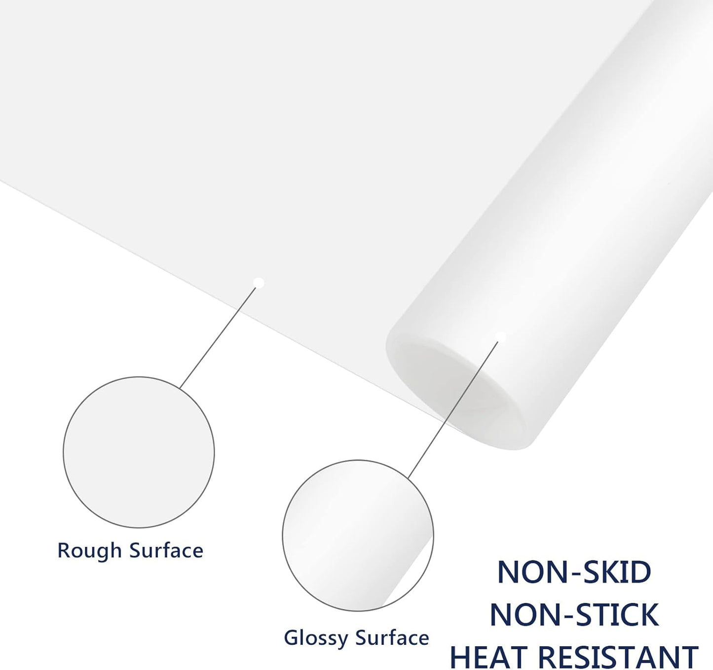 Gartful 2 Pack Silicone Crafting Mats, 15.7" x 11.8" Silicone Mat for Crafts, Large Heat Resistant Sheet for Jewelry Casting, Epoxy Resin, Painting, Counter Table Protector, Placemat, Nonstick, Black