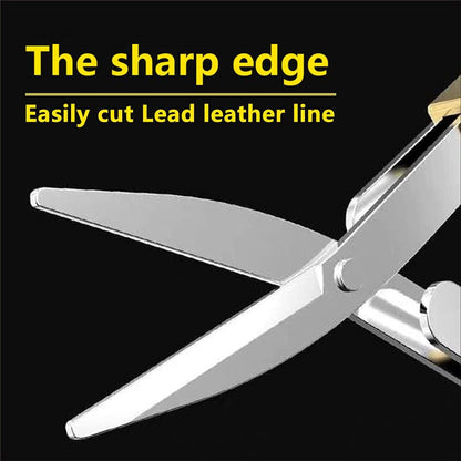 Folding Scissors, TSA Compliant & Portable, Compact, Safe Travel Scissors, Stainless Steel Retractable, 2 Pcs