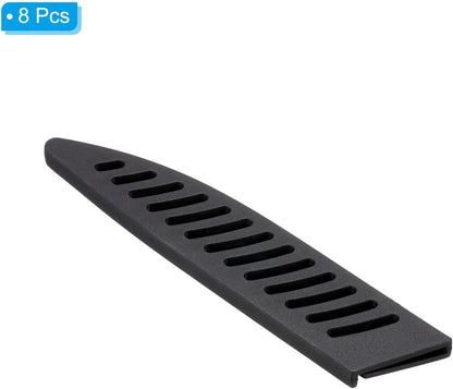 PATIKIL PP Safety Knife Cover Sleeves for 9.5" Chef Knife, 3 Pack Knives Edge Guard Blade Protector Universal Knife Sheath Portable for Kitchen, Black