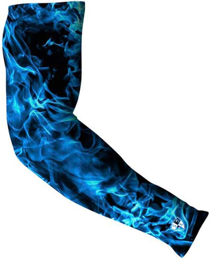S A Compression Arm Sleeve UV 30+ Sun Protection, Moisture Wicking, 4-Way Stretch