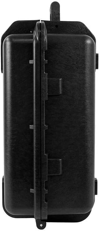 Monoprice Weatherproof/Shockproof Hard Case - Black Ip67 Level Dust and Water Protection Up to 1 Meter Depth with Customizable Foam, 10" x 9" x 7", 6.6 Liter