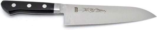 Yoshihiro Hi-Carbon Japan Steel(SK-4), HGA Series Japanese Santoku(Multi Purpose Knife) 180 mm/7.1"