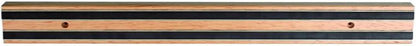 TrueCraftware 24" Magnetic Wooden Knife Tool Bar with Two Magnetic Strips - Multi-Purpose Knife Holder & Organizer