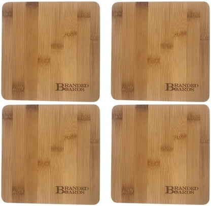 Small Mini All Natural Bamboo Cutting Board, Great for Apartments RV's Home Bar Charcuterie Backpacking Camping Bushcraft Dorm Rooms Picnics & Entertaining (1 Pack)