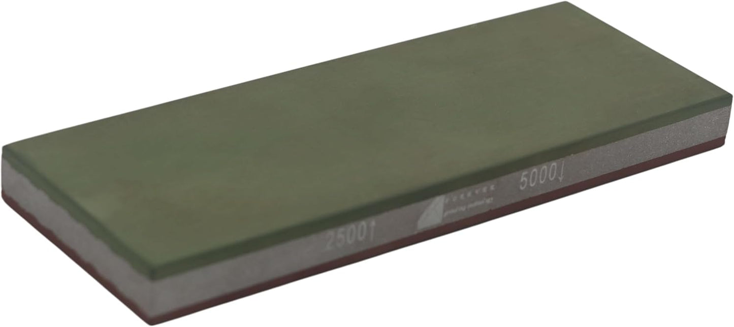 Double-Sided Resin Diamond Sharpening Stone 8 Inch Whetstone Knife Sharpener 8" x 3", for Sharpening High Speed Steel, Special Steel, for Both Household and Professional Use (2500/5000 Grit)