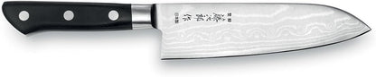 Tojiro DP Damascus 7-inch Santoku Knife