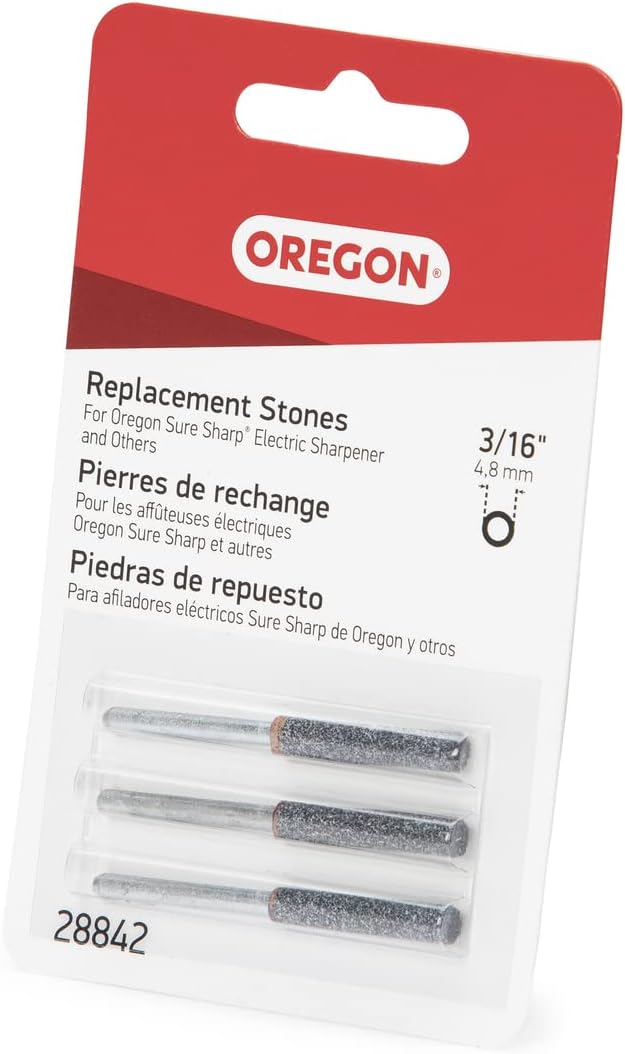 Oregon 28842 3/16-Inch Electric Sure Sharp Replacement Sharpening Stones