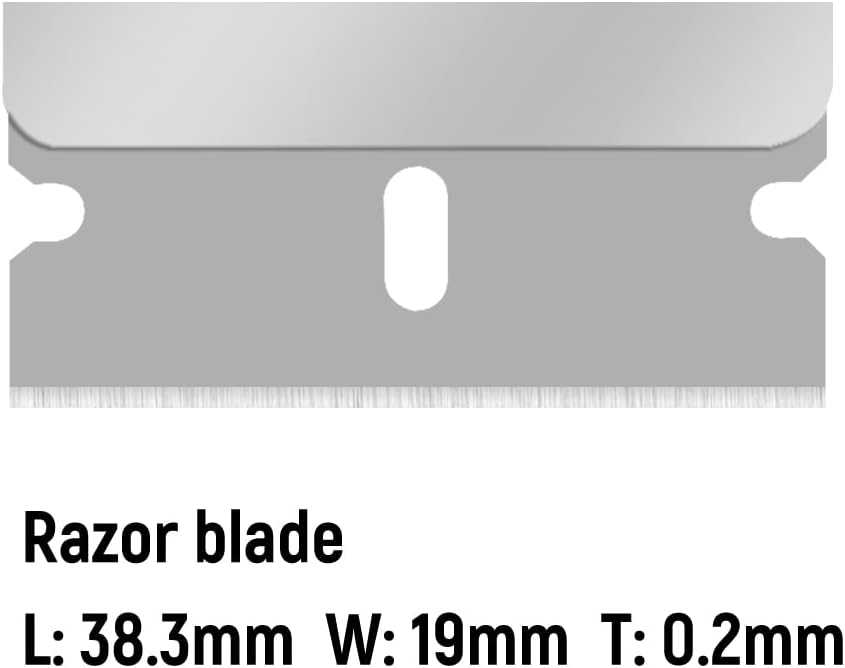 XW Handy Safety Box Cutters, Auto-retractable Razor Blade Carton Cutter for Opening Packages, 10-Pack