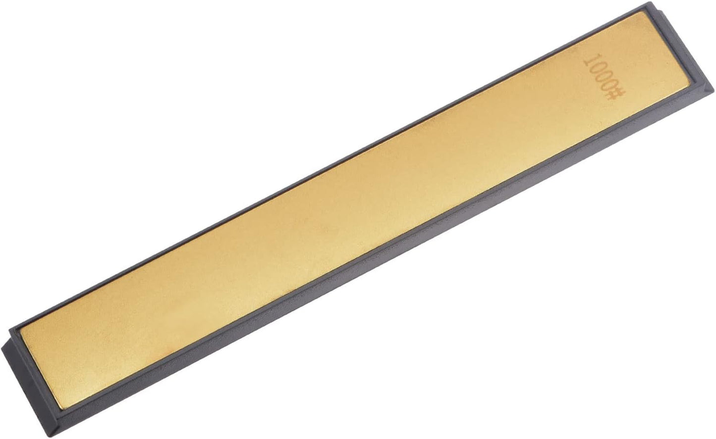 uxcell Diamond Sharpening Stone, 6" x 0.8" (150mm x 20mm) 80 Grits Titanium Coated Whetstone Sharpener Grinding Plate Hand Tool