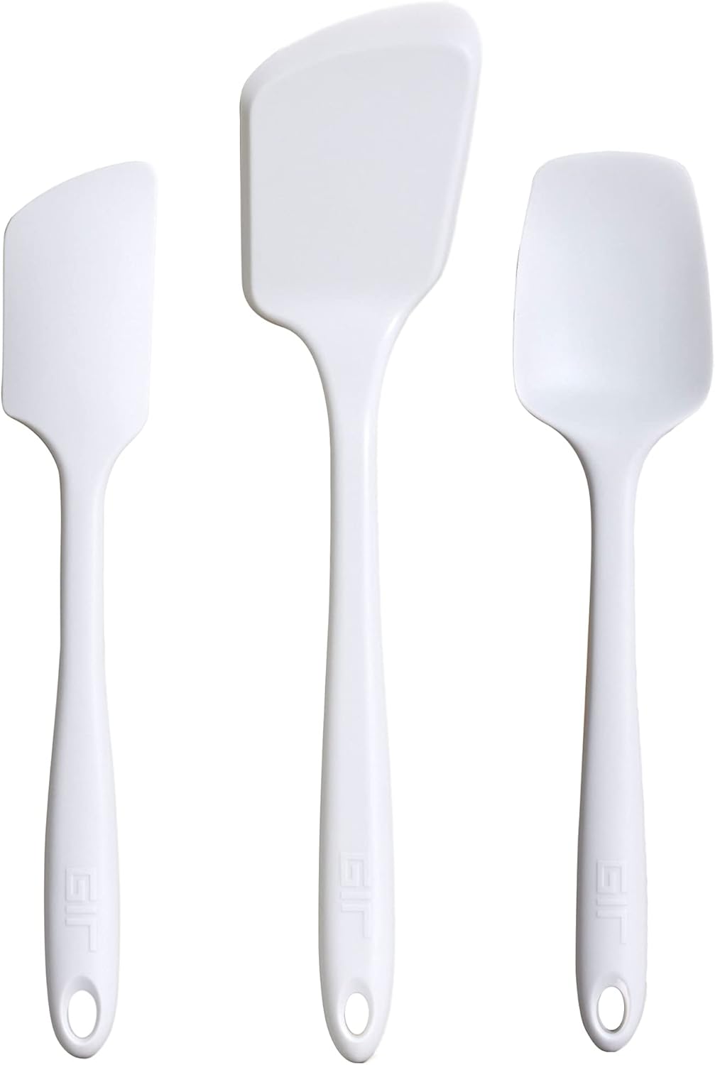 GIR: Get It Right 5 Piece Silicone Ultimate Kitchen Utensils Set - Ladle, Spatula, Flip, Spoon & Spoonula - Non-Toxic Cooking Utensils for Nonstick Cookware, Cooking and Baking - Red