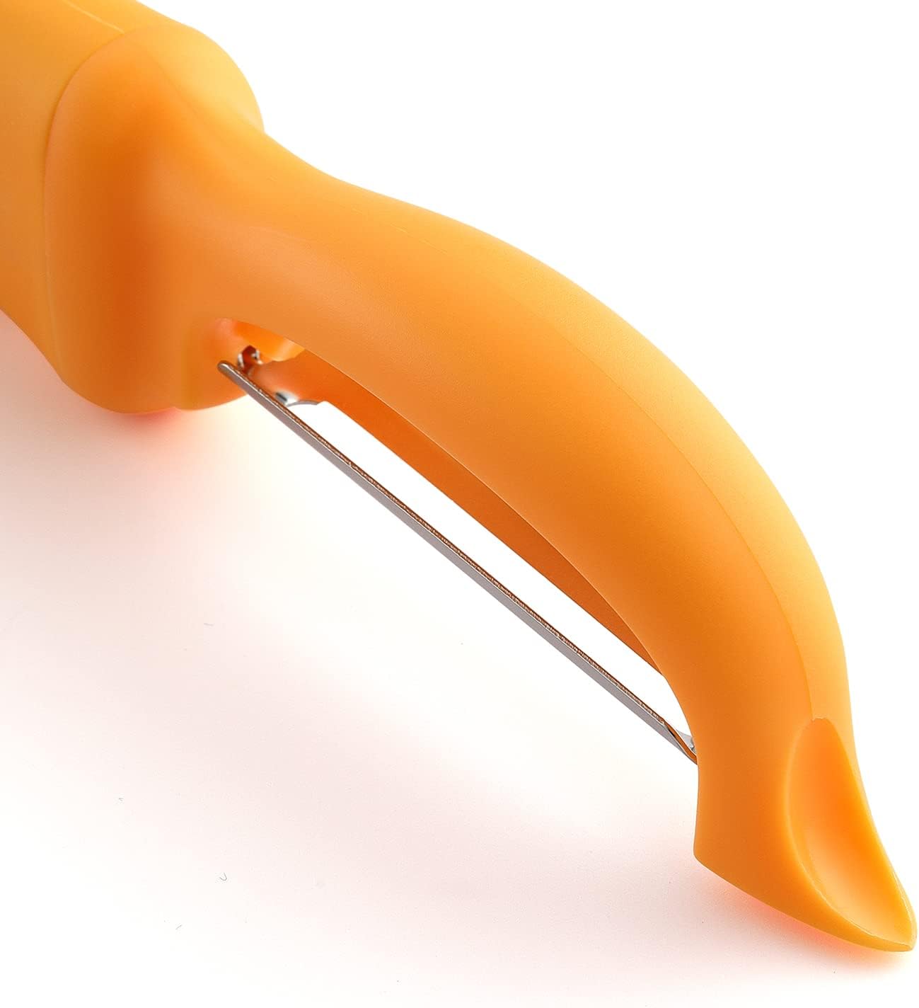 Spring Chef Premium Swivel Vegetable Peeler, Soft Grip Handle and Ultra Sharp Stainless Steel Blades - Perfect Kitchen Peeler For Veggie, Fruit, Potato, Carrot, Apple - Black
