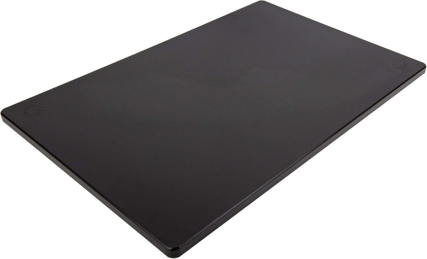 Thirteen Chefs Plastic Cutting Board - 18 x 12 x 0.5 Inch, Professional Grade HDPE, NSF Approved, Large Size and Dishwasher Safe