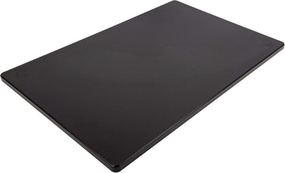 Thirteen Chefs Plastic Cutting Board - 18 x 12 x 0.5 Inch, Professional Grade HDPE, NSF Approved, Large Size and Dishwasher Safe