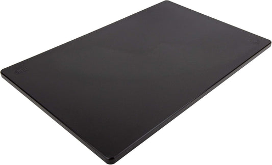Thirteen Chefs Plastic Cutting Board - 18 x 12 x 0.5 Inch, Professional Grade HDPE, NSF Approved, Large Size and Dishwasher Safe