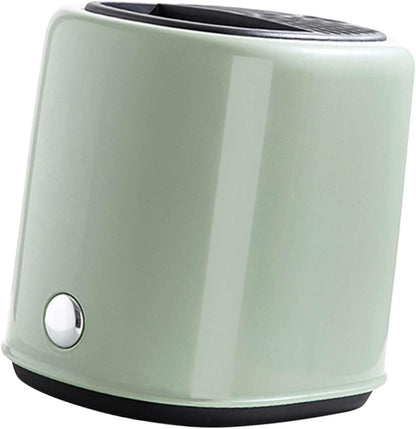 Utensil Holder, Knife Block Holder Knife Holder and Utensil Holder Kitchen Utensils Organizer Modern Round Knife Holder(Cream)