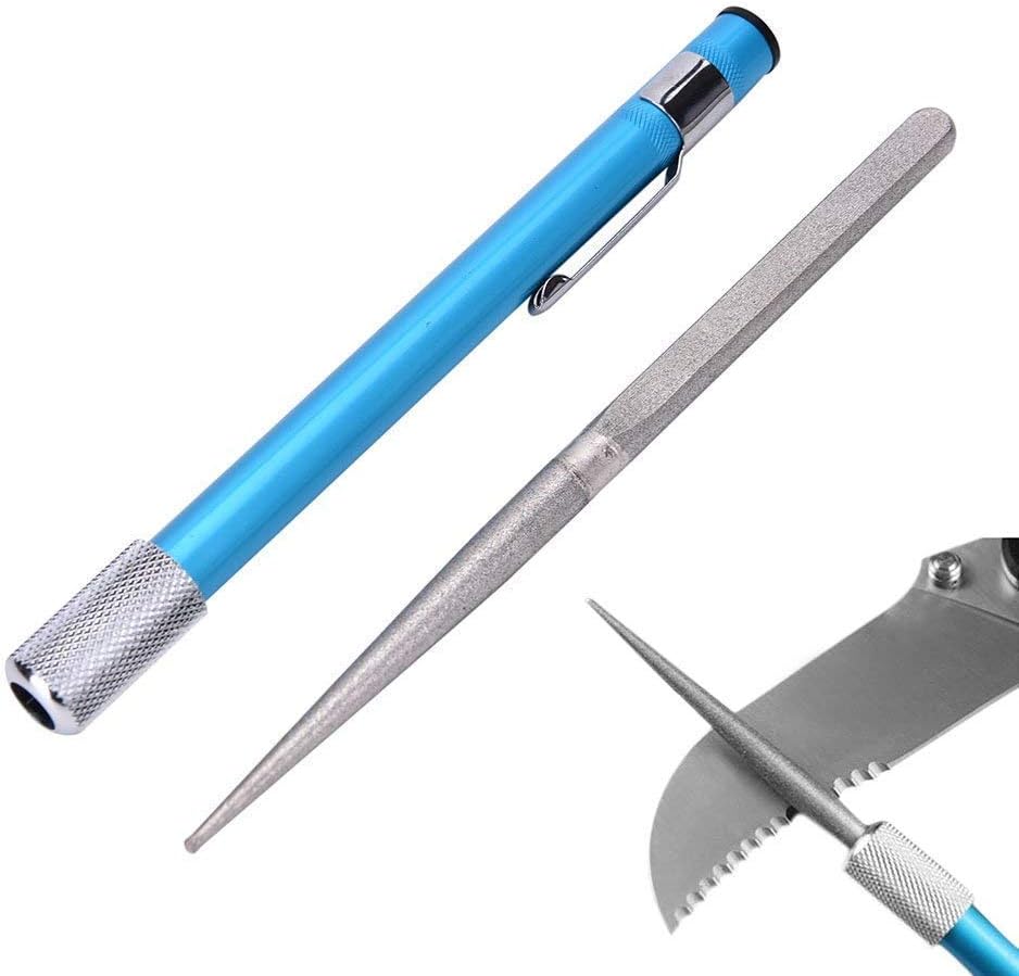 Portable Multifunctional Diamond Sharpening Stone Pen Knife Sharpener for Outdoor Living Hunting Fishing Tool