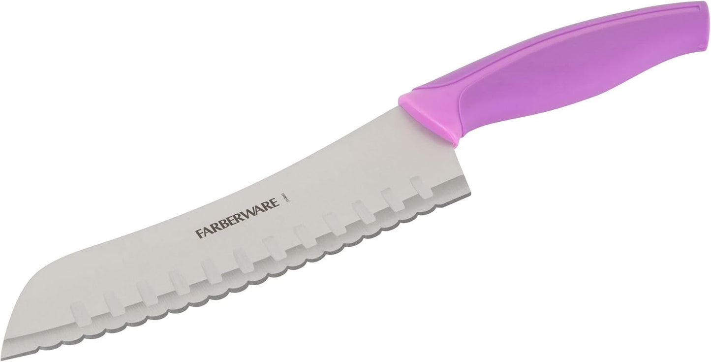 Farberware Precise Slice Utility Knife Set, 3 Piece, Multicolor