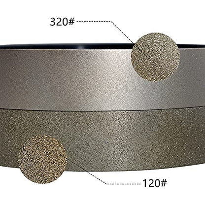 6 Inch Diamond Grinding Disc Grinding Wheels for Sharpening Metal Stone Grinding and Processing (80 Grit)