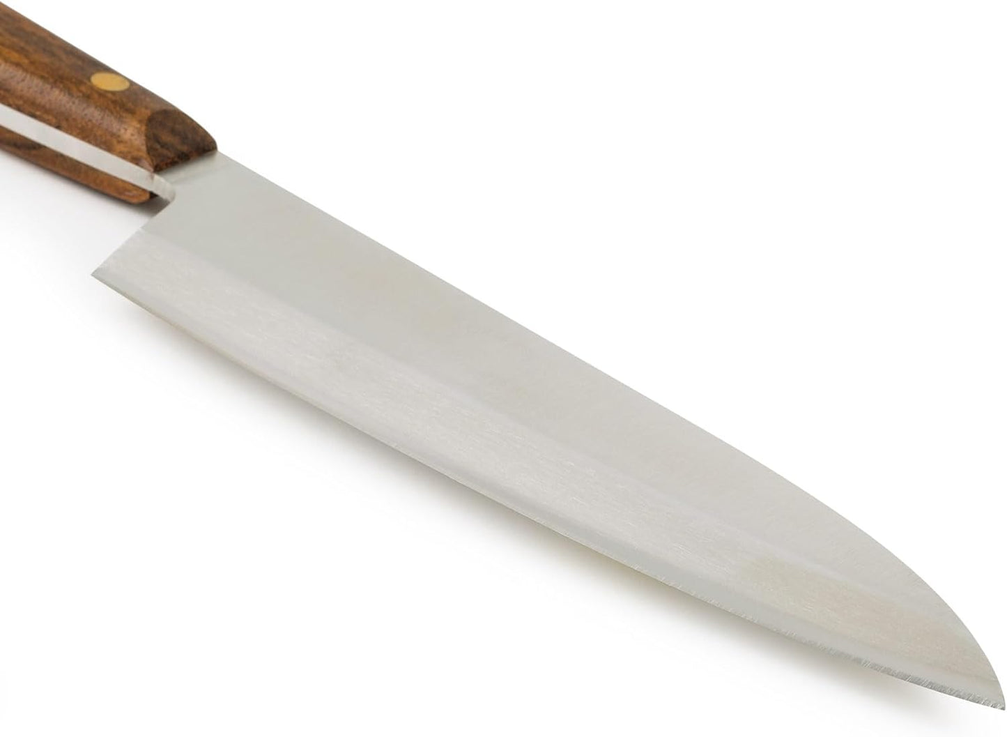 Arcos Deba Knife 7 Inch Stainless Steel. Japanese Kitchen Knife for Fish, Meat and Vegetables. Ovengkol Wood Handle 100% natural FSC and 170mm Blade. Series Nordika. Color Brown.