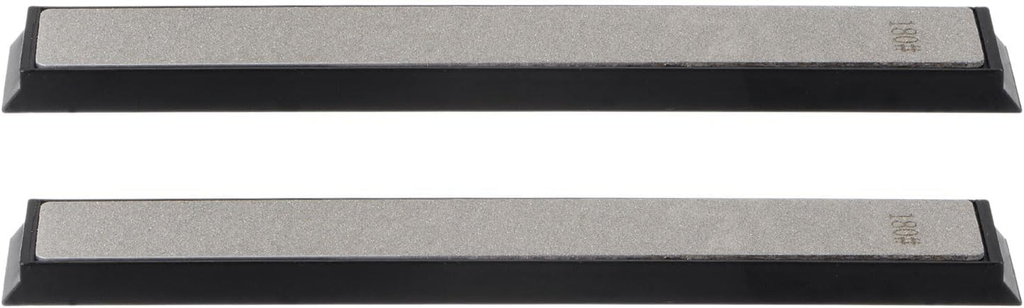 HARFINGTON 2pcs Diamond Sharpening Stone Set 800 Grit for Scissors Kitchen Tools