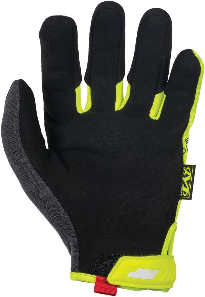 Mechanix Wear Size 10 The Original E5 Armortex And TrekDry Hi-Viz Cut Resistant Gloves, Fluorescent Yellow & Orange (SMG-C91-010), Large