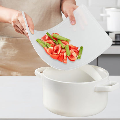 WK Flexible Plastic Cutting Boards Mats for Kitchen, Flexible Non Slip Cutting Mat, Thin Cutting Sheets, BPA Free, Dishwasher Safe, Multi Sizes