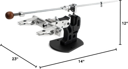 TSPROF Pioneer Sharpening Kit, Knife Sharpener, Knife Sharpening Kit for Kitchen, Folding, Tourist and Multitool Knives, Compact Knife Sharpening Device