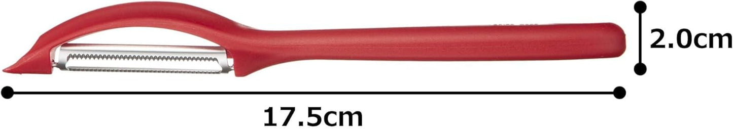 Victorinox VIC-7.6075.1 Specialty Knives & Tools Peelers Peeler Serrated Red,Multi
