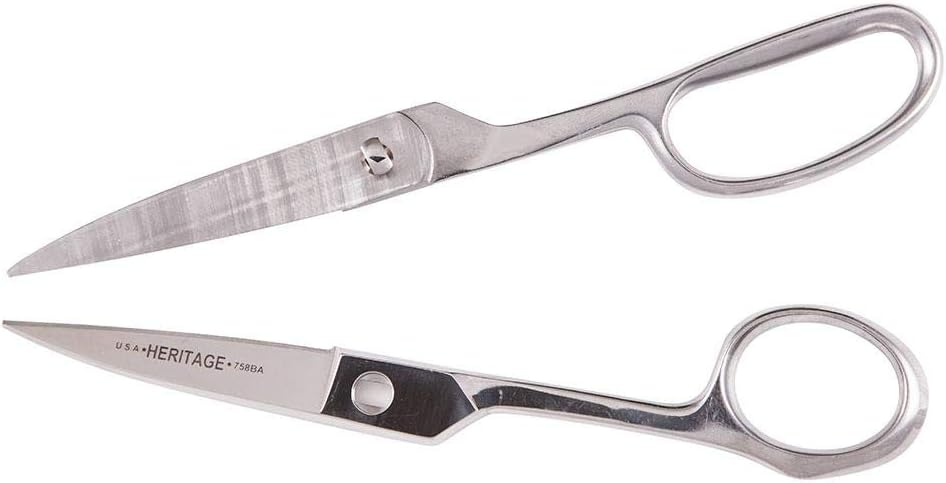 Kitchen Scissors and Shears, 8'' Stainless Steel Break Apart for Easy Cleaning, Dishwasher Safe, Heritage Cutlery 758BA