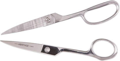 Kitchen Scissors and Shears, 8'' Stainless Steel Break Apart for Easy Cleaning, Dishwasher Safe, Heritage Cutlery 758BA