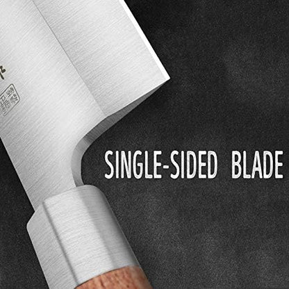 Japanese Deba Knife Fish Head Knife Salmon Knife Sashimi Sushi Cooking Knife (Blade Length 21cm)