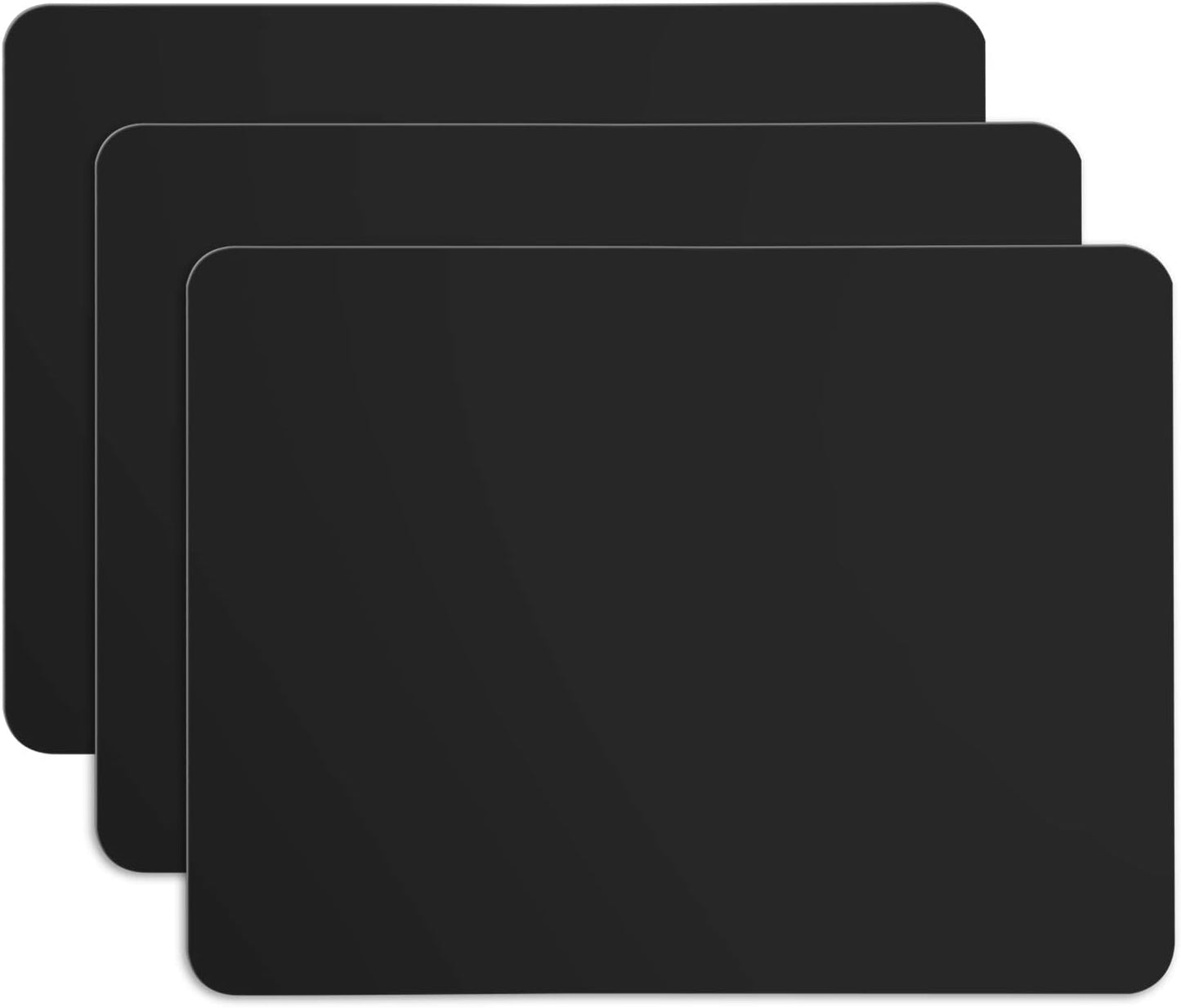 Gartful 2 Pack Silicone Crafting Mats, 15.7" x 11.8" Silicone Mat for Crafts, Large Heat Resistant Sheet for Jewelry Casting, Epoxy Resin, Painting, Counter Table Protector, Placemat, Nonstick, Black