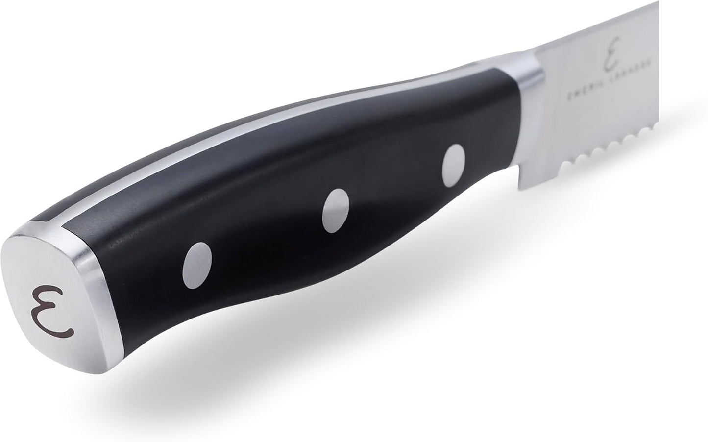 HENCKELS x EMERIL Lagasse The Nola Collection Razor-Sharp German 3-pc Chef's Starter Knife Set, Made in Company-Owned German Factory with Special Formula Steel perfected for almost 300 Years