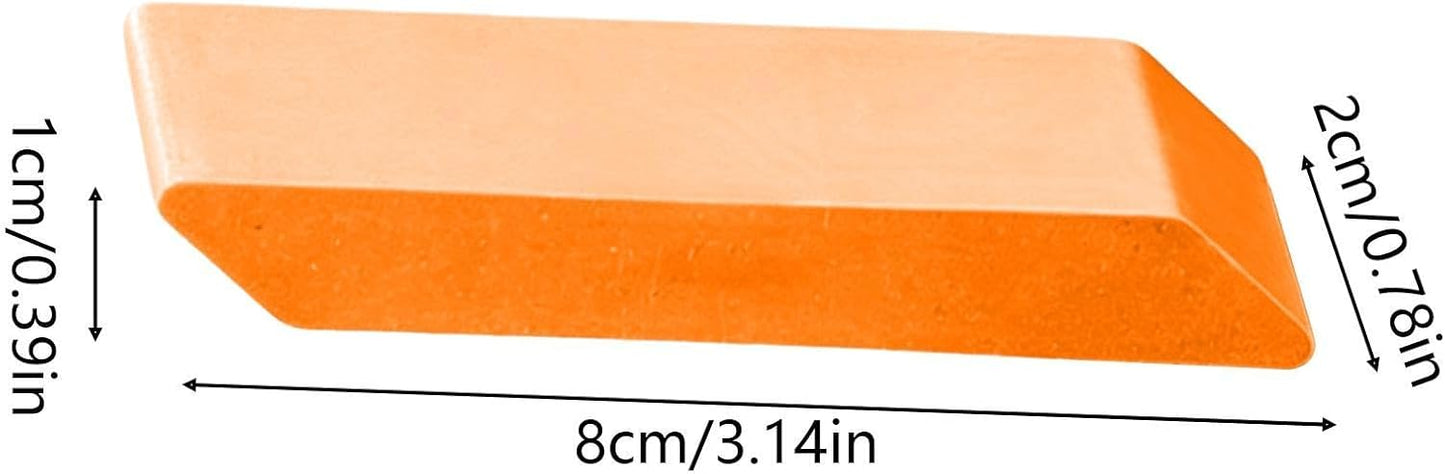 Metal Rust Eraser, Cast Iron Rust Eraser - Reusable Non-Slip Scrubber, Multipurpose Rusts & Limescale Remover, Steel Stain Scratch Remover for Home Kitchen Bathroom Sink Countertop Kitchenware Tools