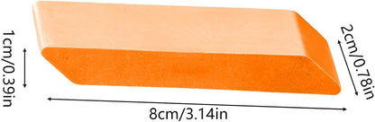 Metal Rust Eraser, Cast Iron Rust Eraser - Reusable Non-Slip Scrubber, Multipurpose Rusts & Limescale Remover, Steel Stain Scratch Remover for Home Kitchen Bathroom Sink Countertop Kitchenware Tools