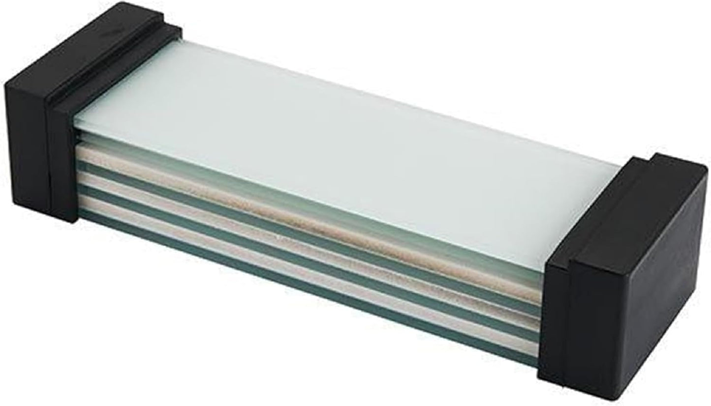 Shapton Glass Stone Set w/Field Holder #500, 2000, 16000 Grit
