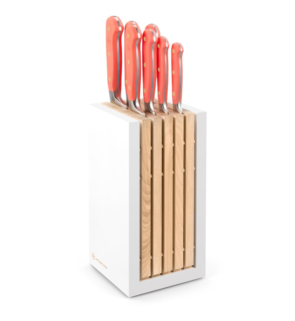 WÜSTHOF Classic Wild Blueberry 8-Pc Knife Block Set