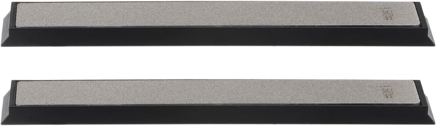 HARFINGTON 2pcs Diamond Sharpening Stone Set 800 Grit for Scissors Kitchen Tools