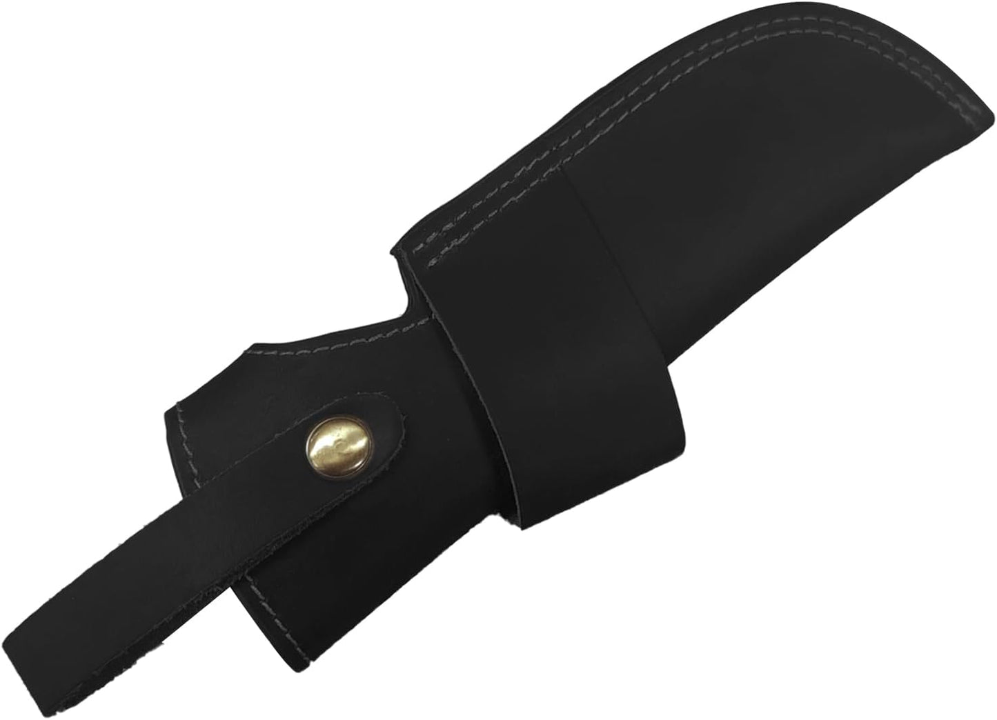 Knife Sheath,Leather Knife Sheath for Belt,Chef Knife Guard,Knife Holster for 5 inch Blade Knife,Knife Holder,Knife Cover Sleeve,EDC Belt Organizer,Sheath for Chef Meat Cleaver,Gifts for Men
