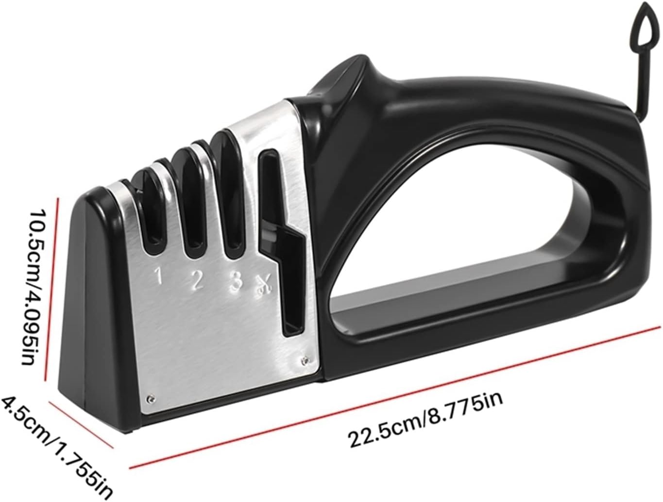 pull through knife sharpener Knife Grinder, Four Blade Grinder, Four In One Blade And Scissors Grinder, With Diamond Ceramic Tungsten Kitchen Tools