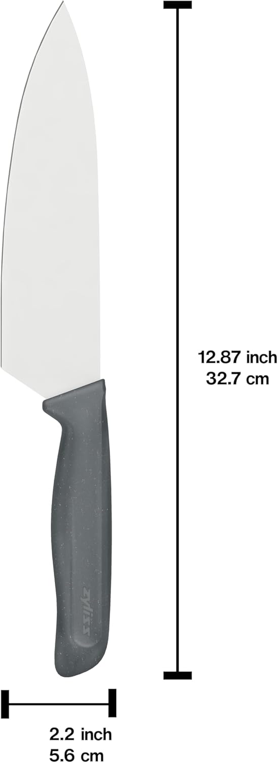 Zyliss Bread Knife - Serrated Bread Knife with Ergonomic Handle - Stainless Steel Kitchen Blade - Sharp Serrated Blade for Precision Slicing - Kitchen Tool for Everyday Use