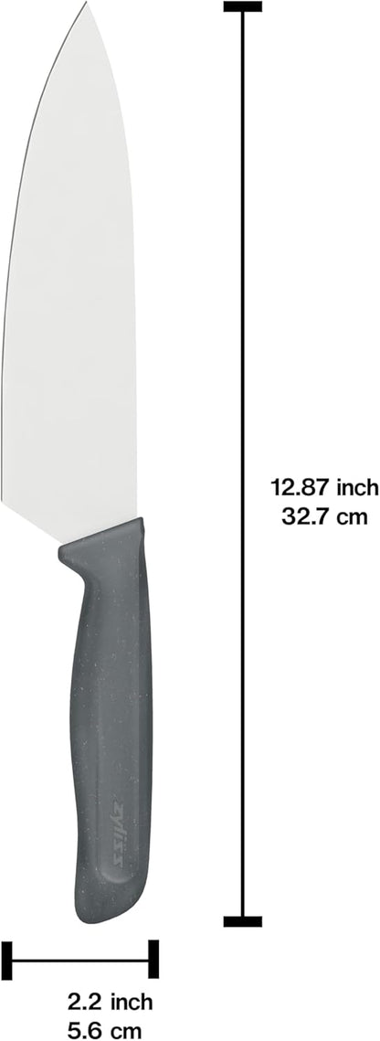 Zyliss Bread Knife - Serrated Bread Knife with Ergonomic Handle - Stainless Steel Kitchen Blade - Sharp Serrated Blade for Precision Slicing - Kitchen Tool for Everyday Use