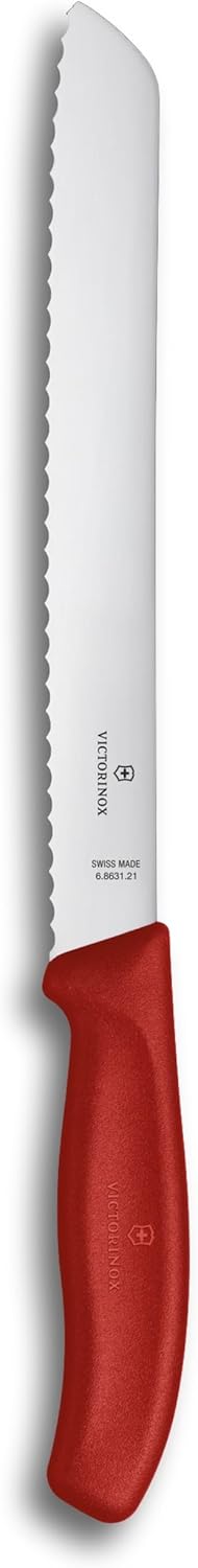 Victorinox Swiss Classic Foldable Paring Knife, Straight Edge Red 4.3 in