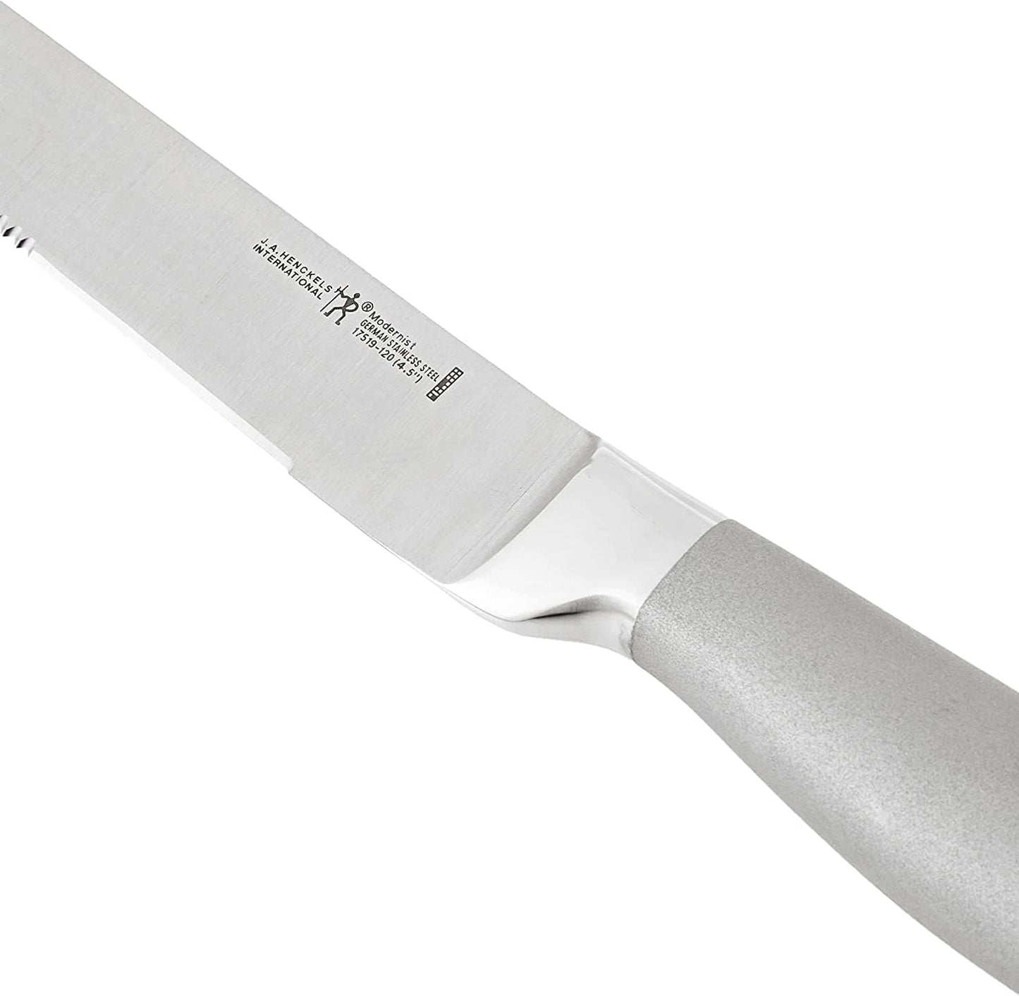 Henckels Modernist Steak Knife Set of 4, Silver, Stainless Steel