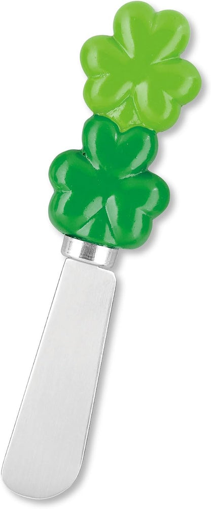 Supreme Housewares Jelly Bear Cheese Spreaders, Hand-Painted Resin Handles with Stainless Steel Blades for Spreading Cream Cheese, Butter, Jam, or Sandwich, Set of 4