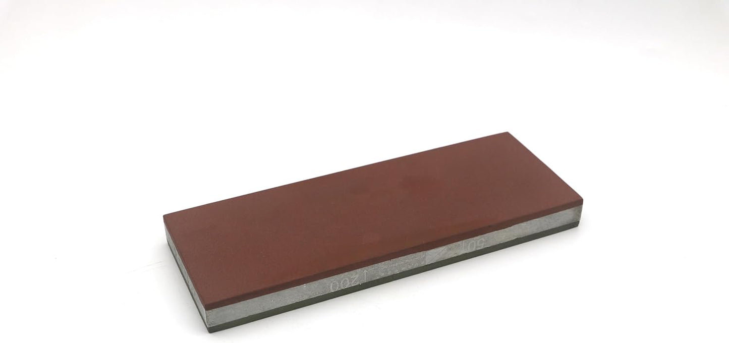 Double-Sided Resin Diamond Sharpening Stone 8 Inch Whetstone Knife Sharpener 8" x 3", for Sharpening High Speed Steel, Special Steel, for Both Household and Professional Use (2500/5000 Grit)