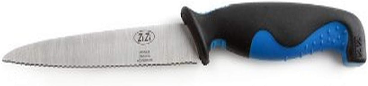 Dexas 4.5 Inch Serrated Slicing Knife with Non-Slip Grip