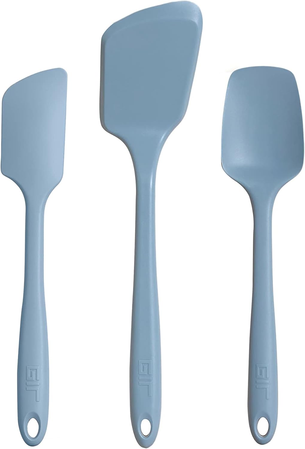 GIR: Get It Right 5 Piece Silicone Ultimate Kitchen Utensils Set - Ladle, Spatula, Flip, Spoon & Spoonula - Non-Toxic Cooking Utensils for Nonstick Cookware, Cooking and Baking - Red