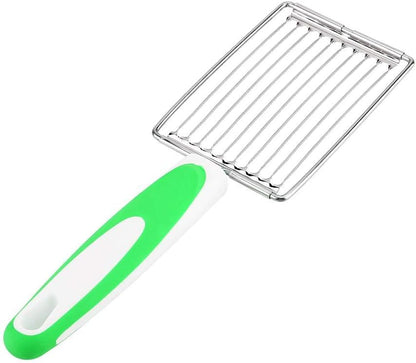 Akozon Luncheon Meat Cutter Stainless Steel Ham Fruit Tomato Slicer Boiled Egg Slicer Fruit Slicer Soft Food Slicer Sushi Cutter Cheese Kitchen Soft Food Cutting Tool