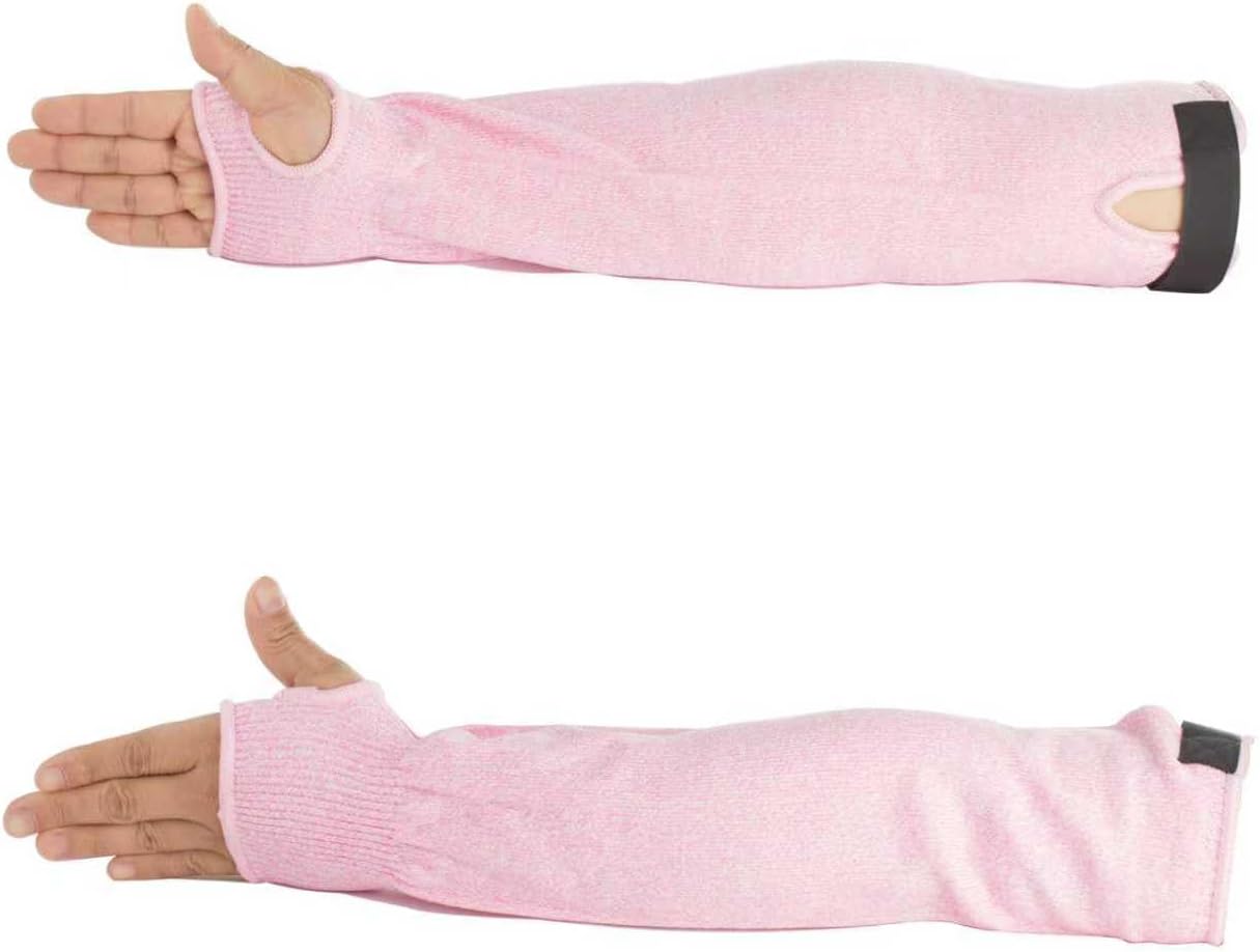 Cut Resistant Arm Sleeves, Protective Forearm Guards for Thin Skin, Gardening & Work 1 Pair